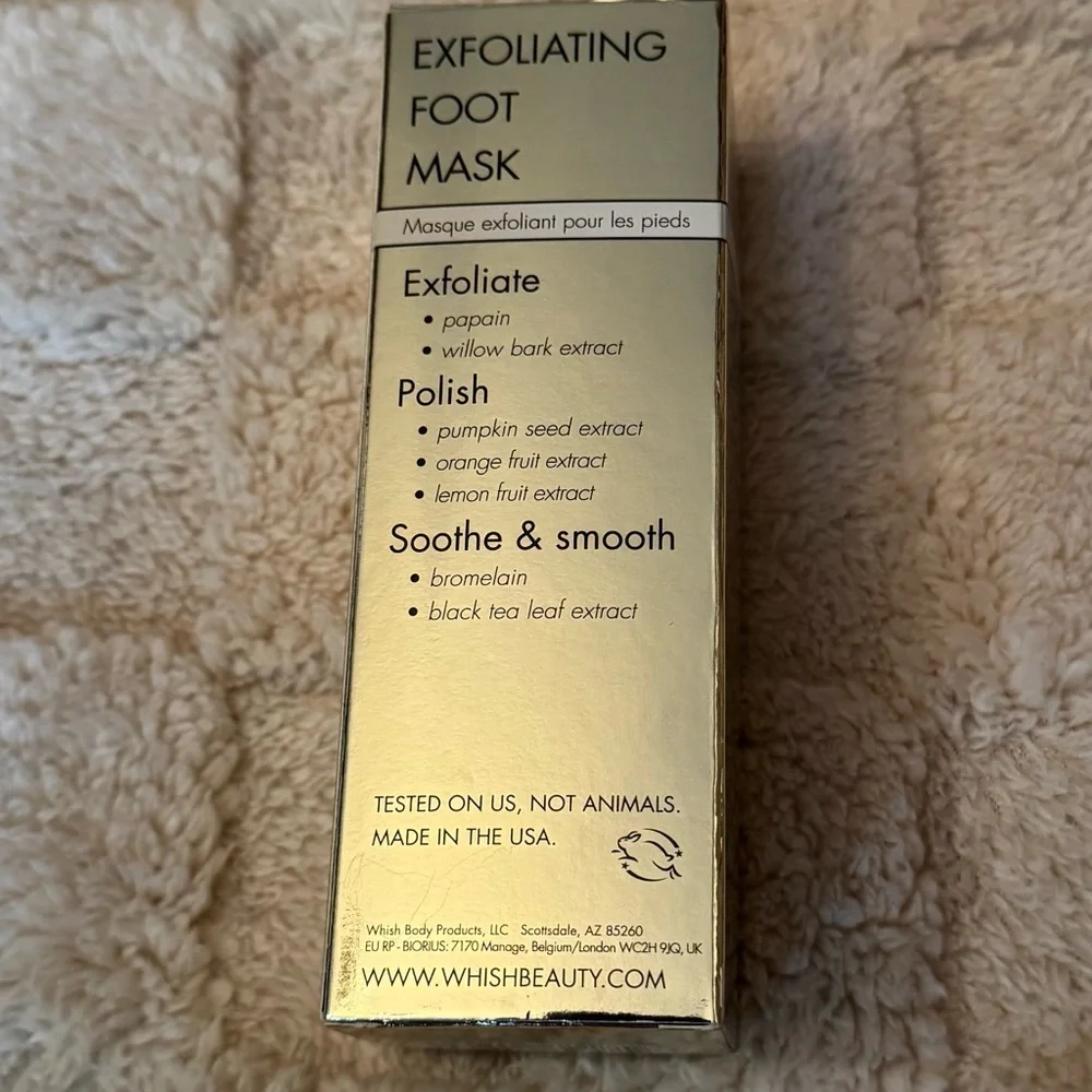 Whish Exfoliating Foot Mask